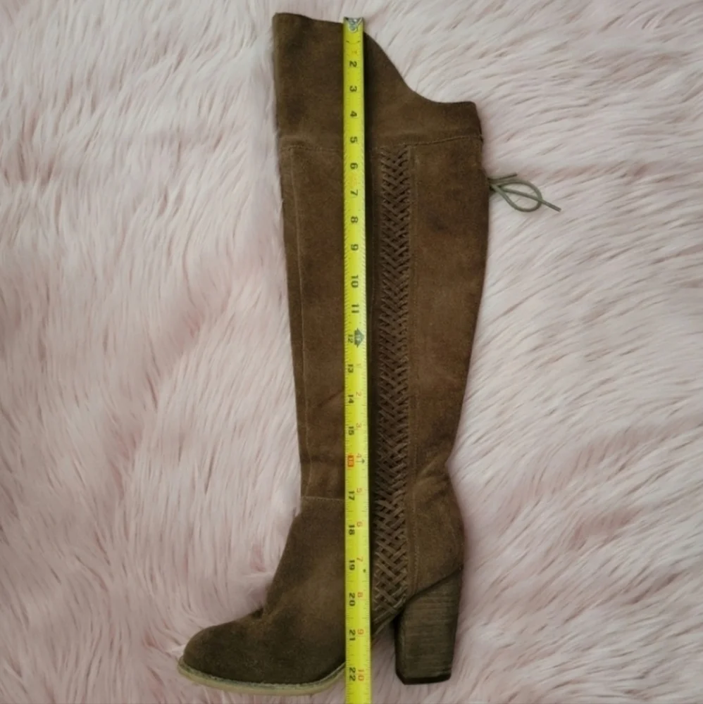 Sbicca suede over the knee gusto boots size 7